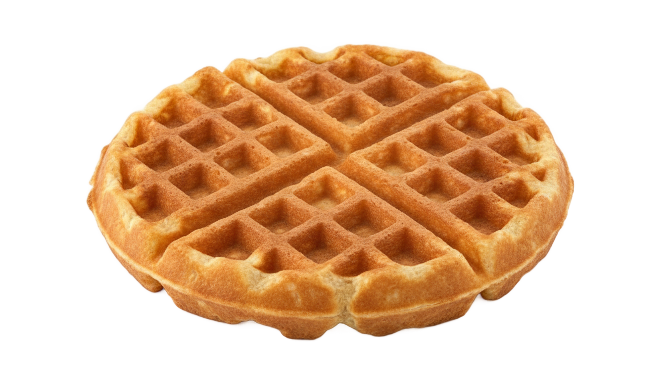 square waffle png PNG transparent background