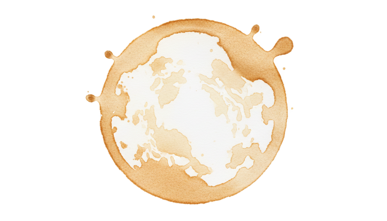 coffee cup stain png PNG transparent background