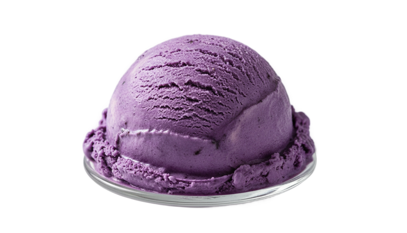 ube ice cream png PNG transparent background