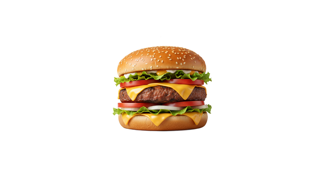 burger poster png PNG transparent background