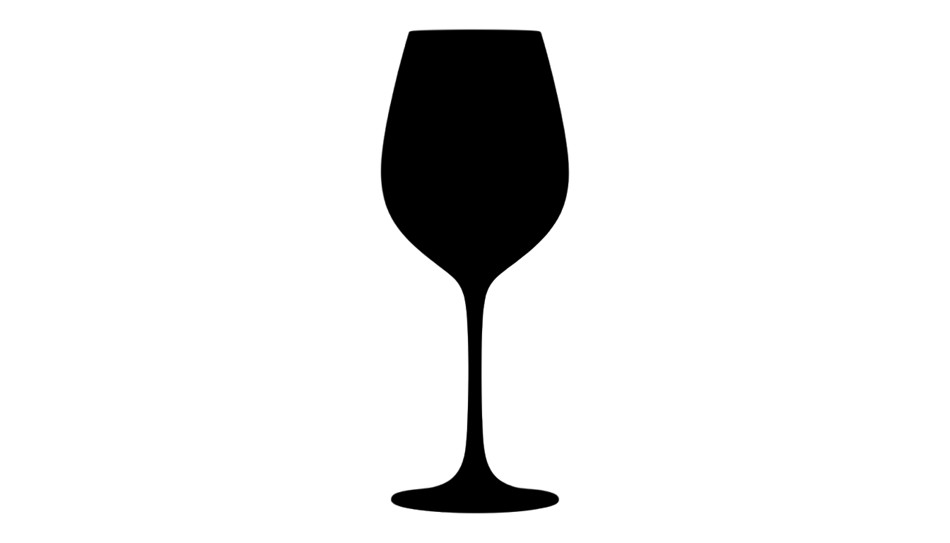 wine silhouette png PNG transparent background
