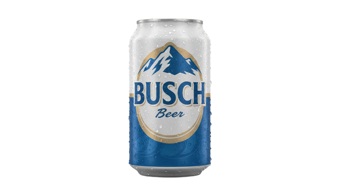 busch beer png PNG transparent background