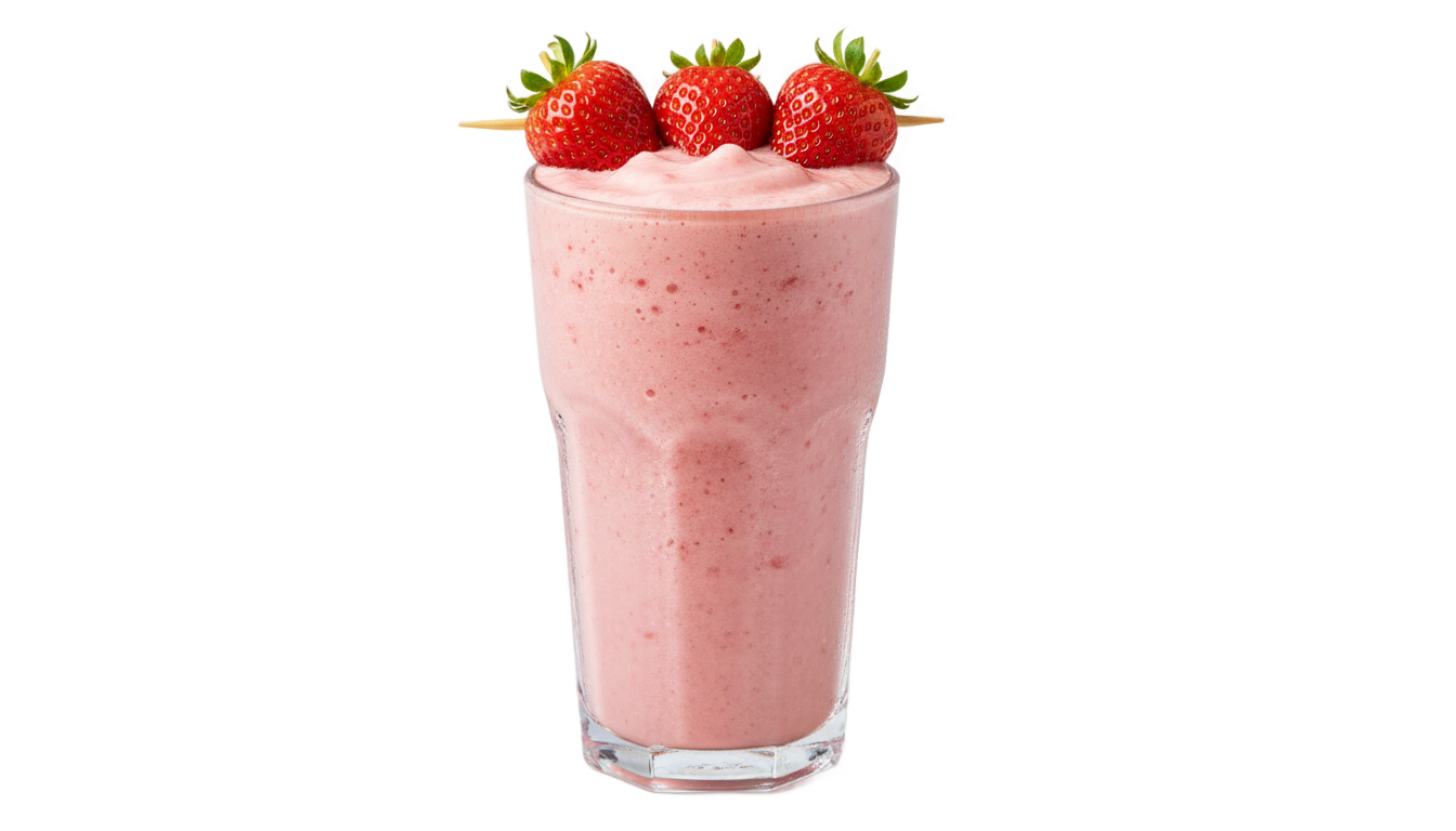 strawberry smoothie png PNG transparent background