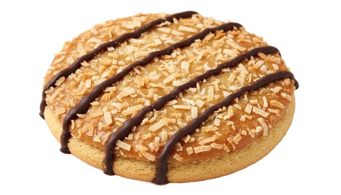 samoa cookie png PNG transparent background