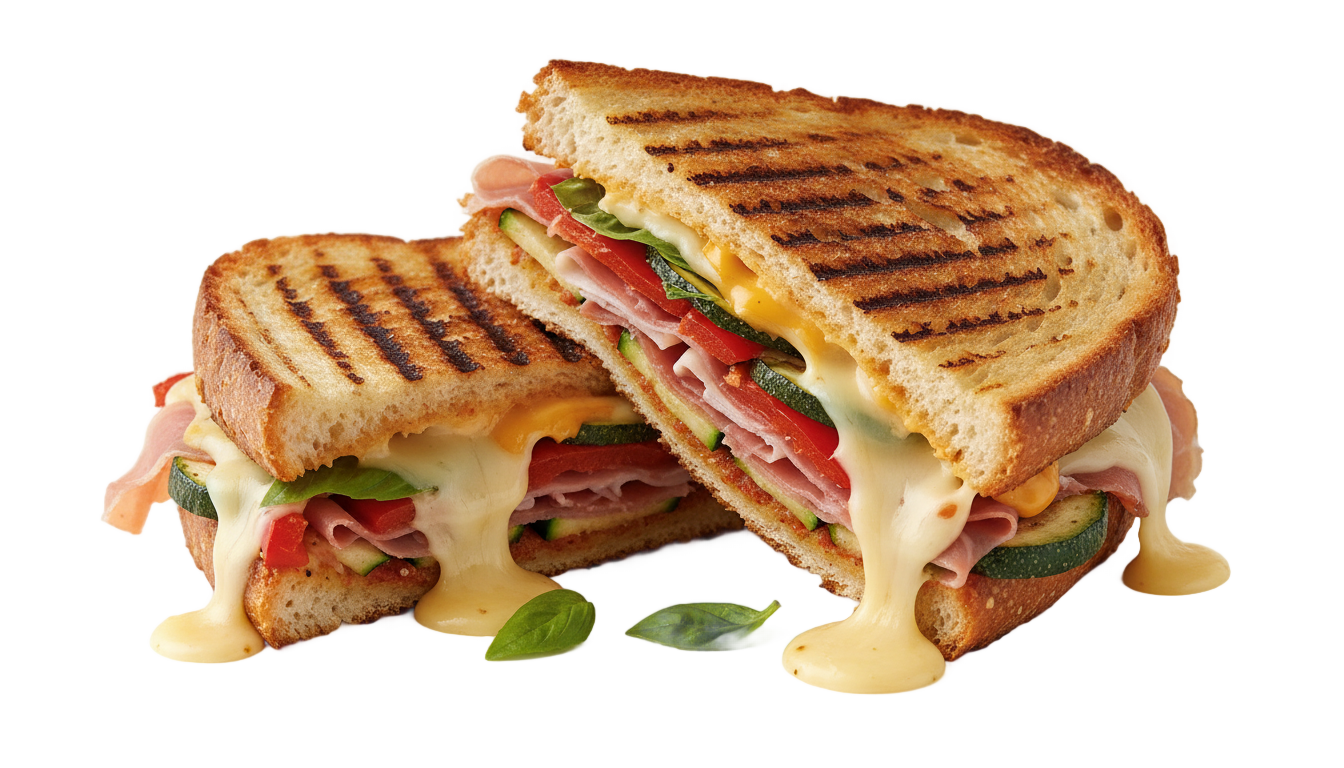 grill sandwich png PNG transparent background