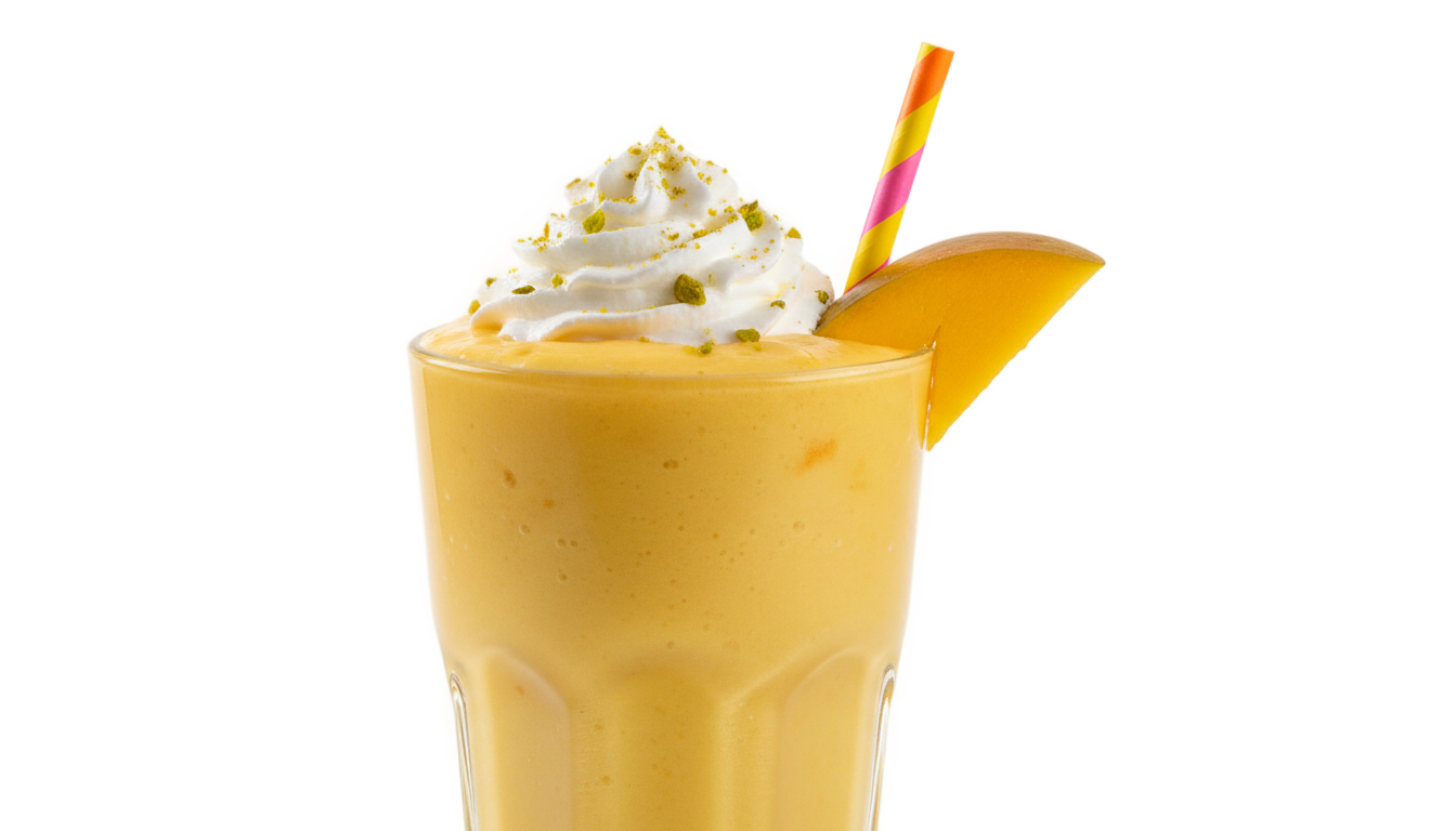 mango milkshake png PNG transparent background