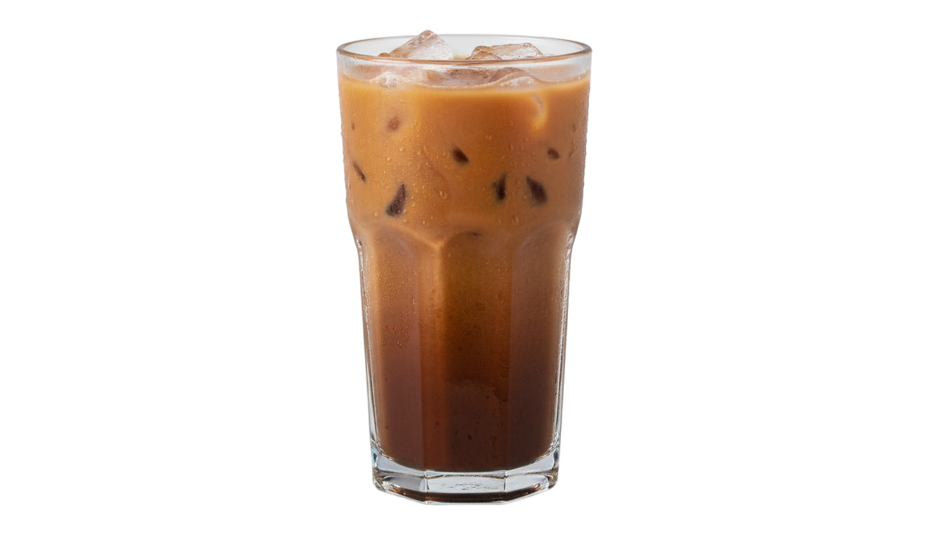 dark chocolate milk tea png PNG transparent background