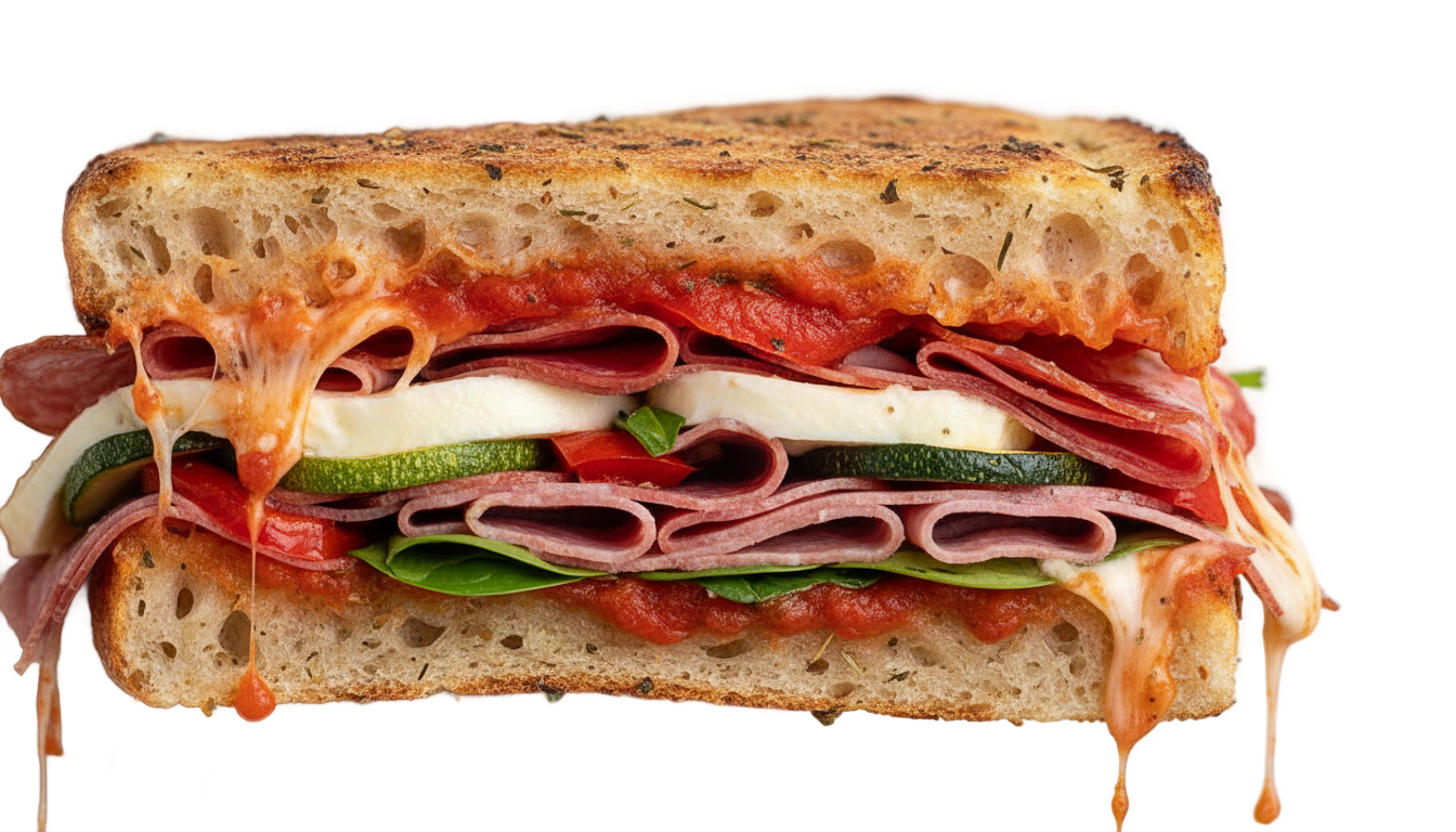 pizza sandwich png PNG transparent background