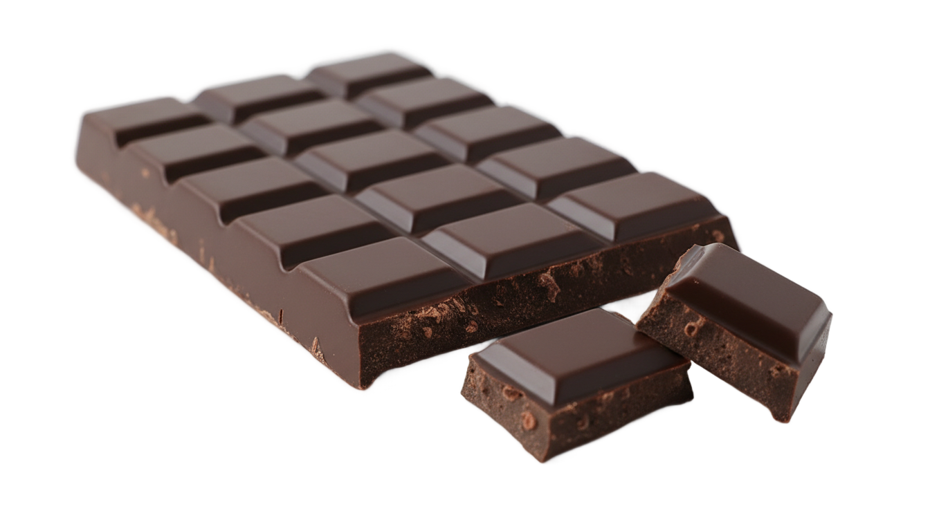 dark chocolate bar png PNG transparent background