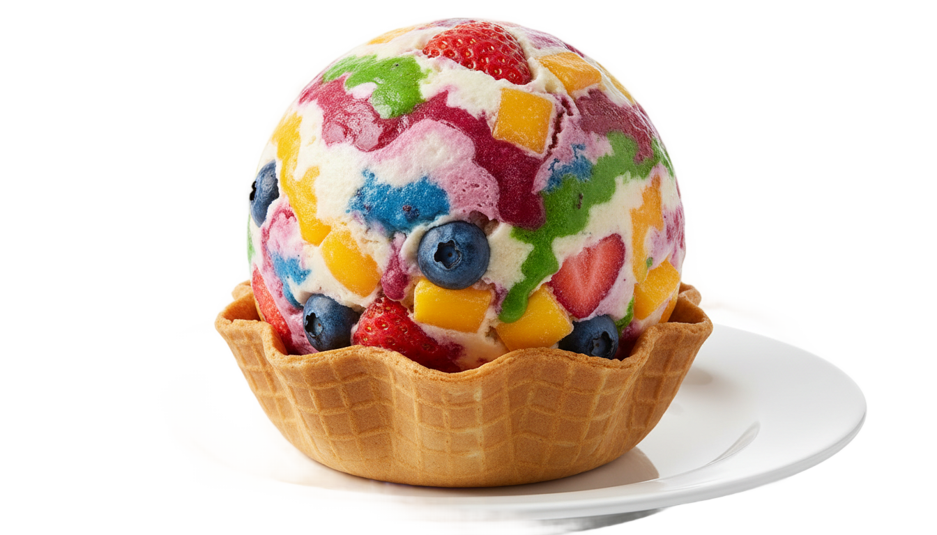 fruit ice cream png PNG transparent background