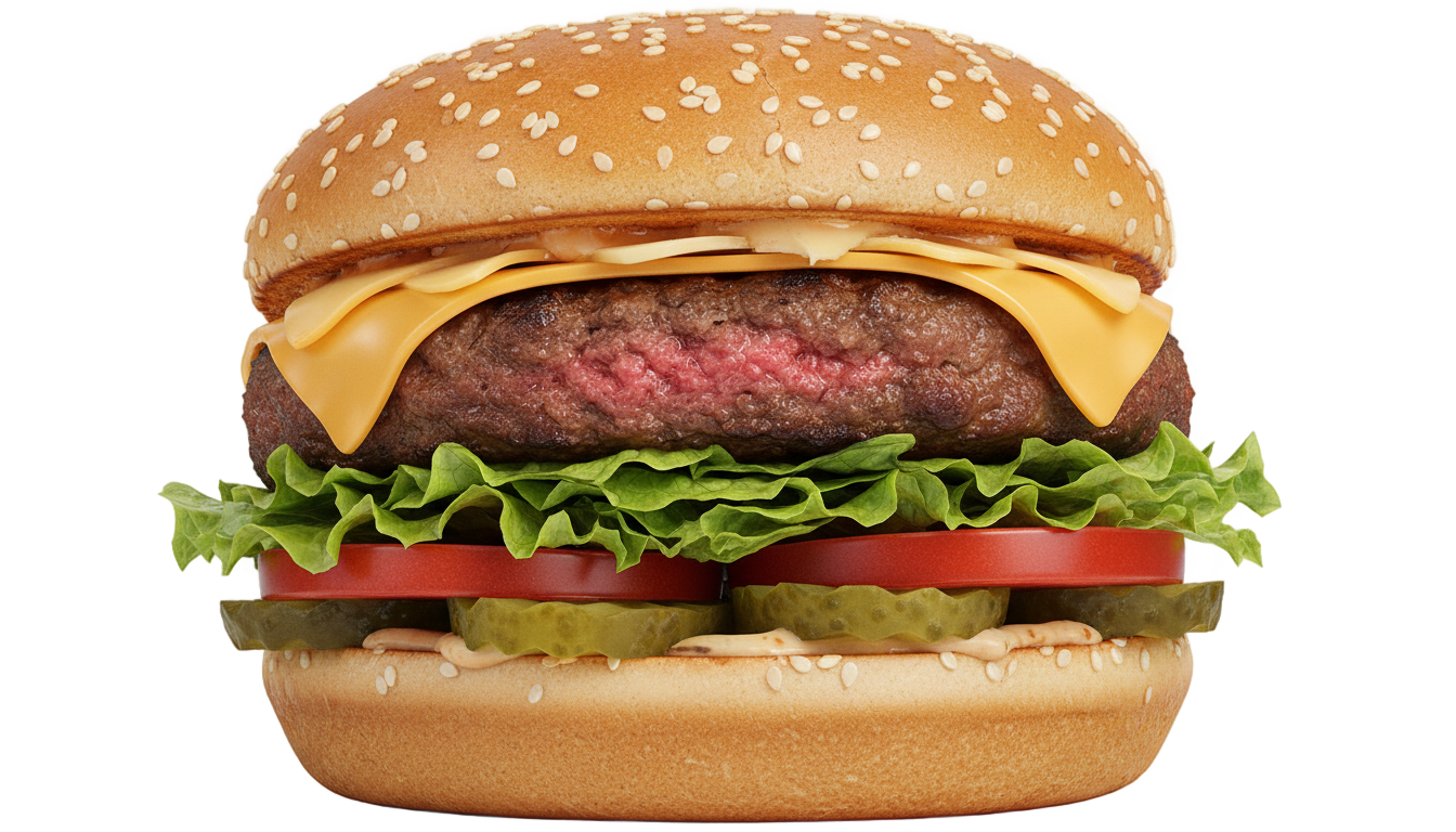 burger slice png PNG transparent background