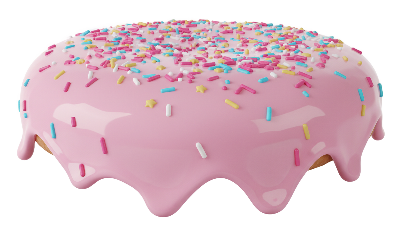 donut icing png PNG transparent background