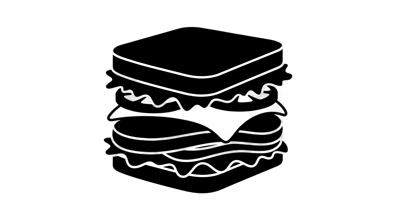 sandwich silhouette png PNG transparent background