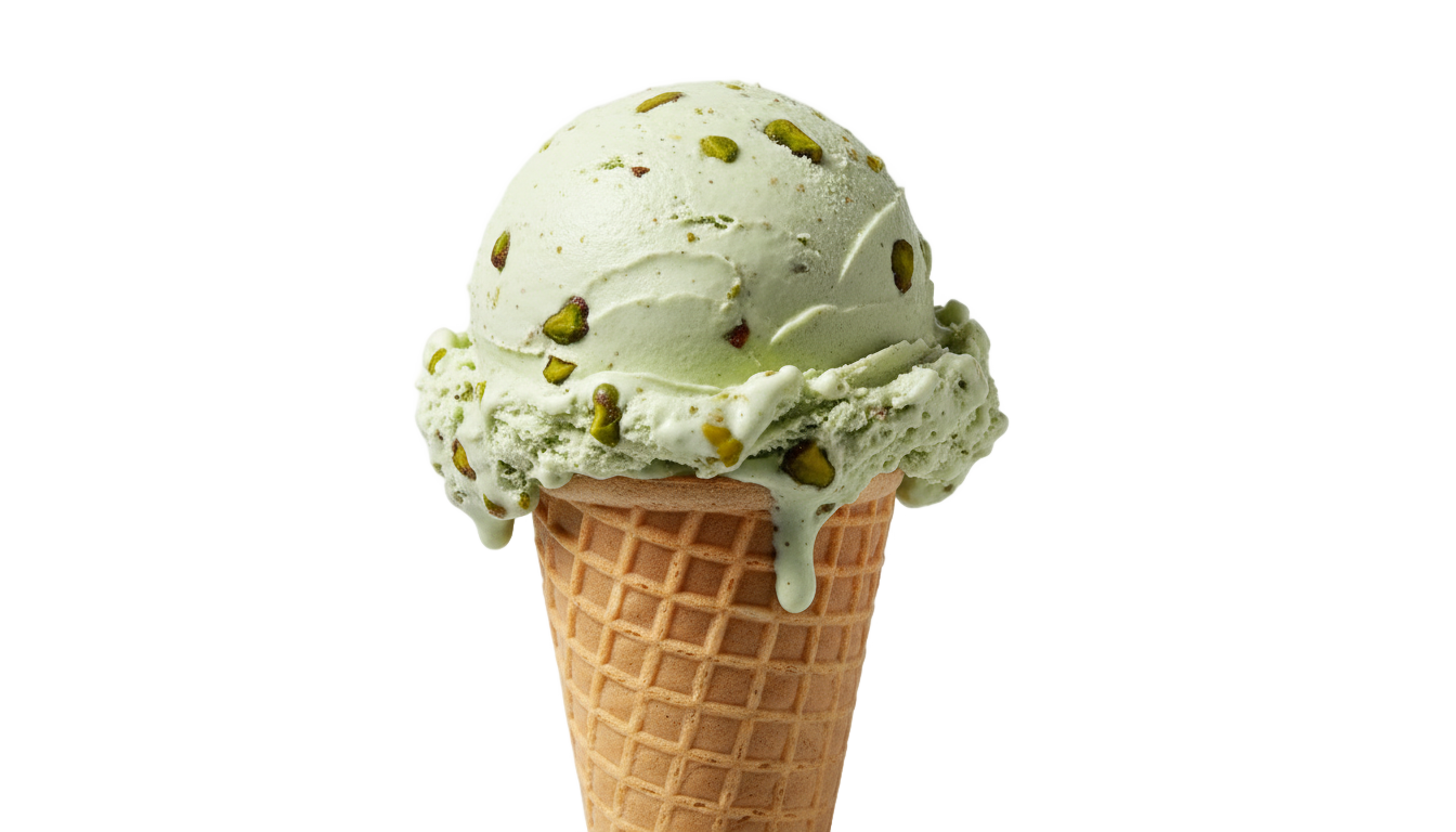 pistachio ice cream png PNG transparent background