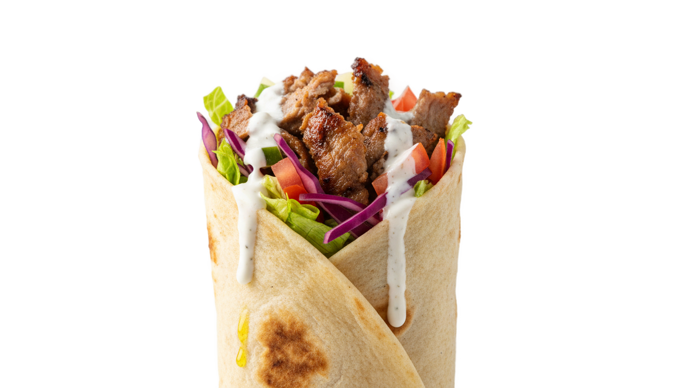 shawarma sandwich png PNG transparent background