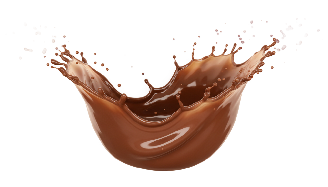 chocolate splash png PNG transparent background