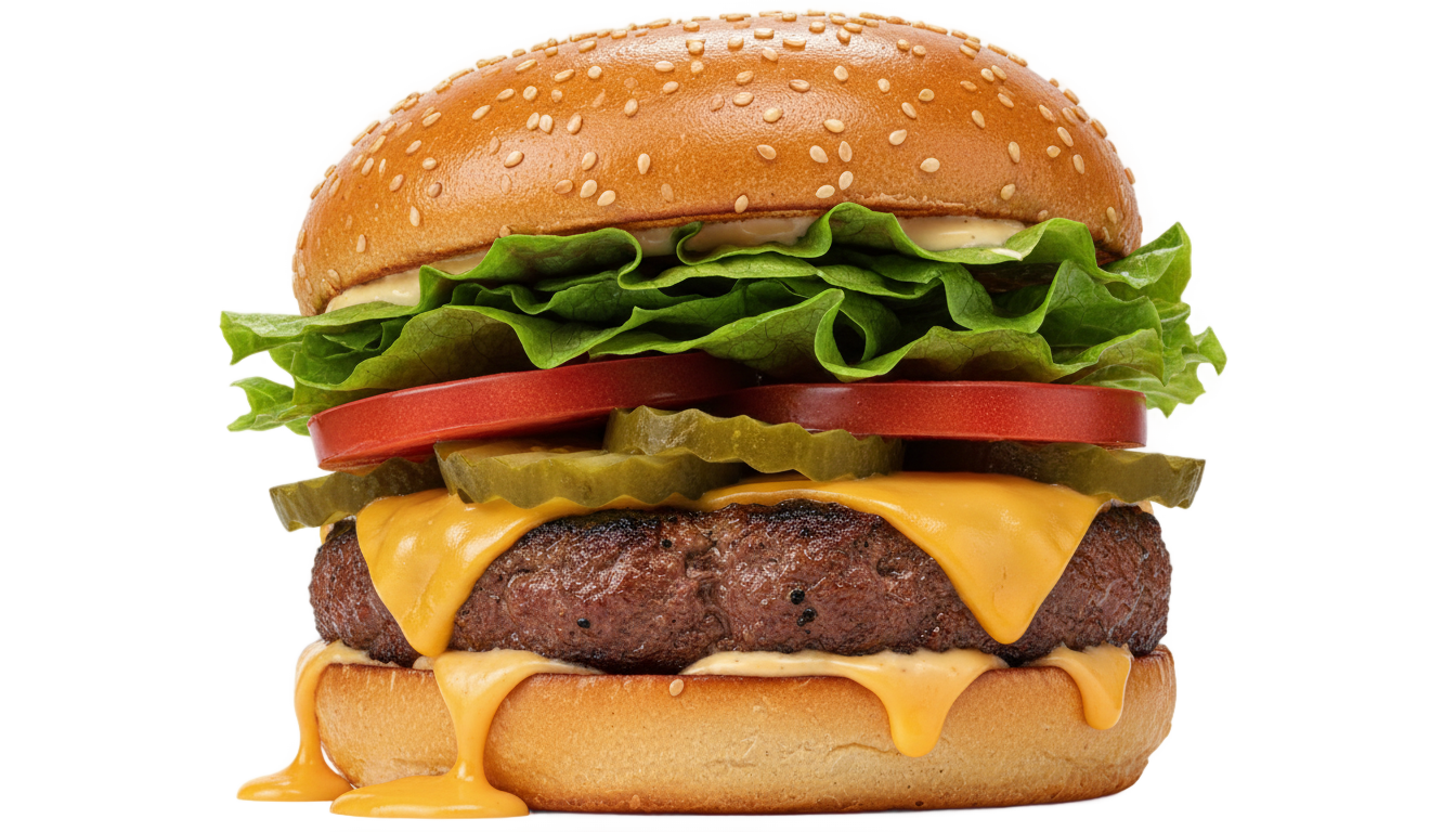 burger 4k png PNG transparent background