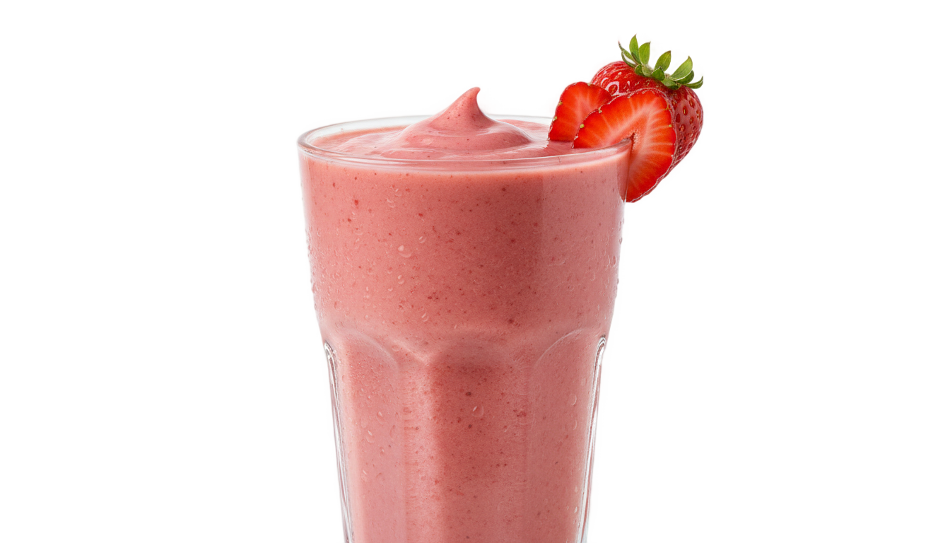 strawberry smoothie png PNG transparent background