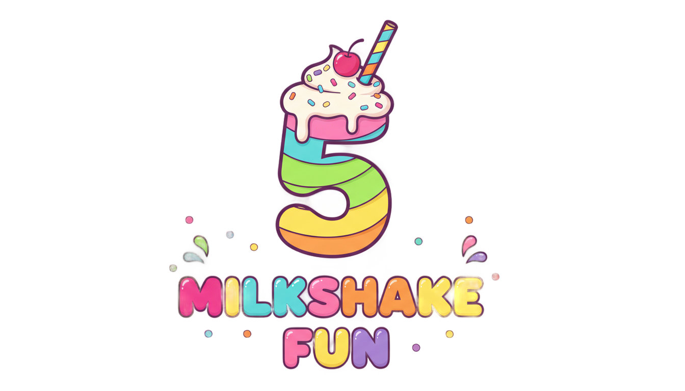 channel 5 milkshake logo png PNG transparent background