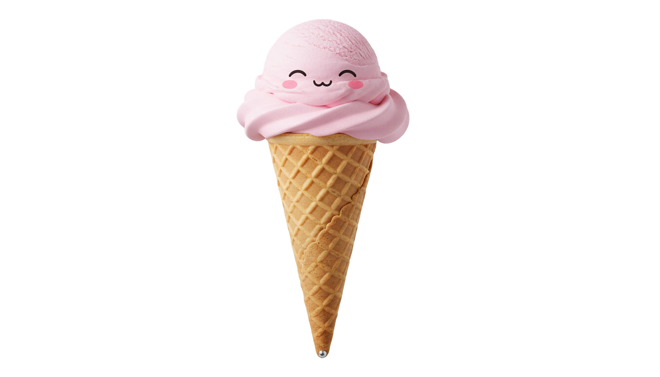 cute ice cream png PNG transparent background