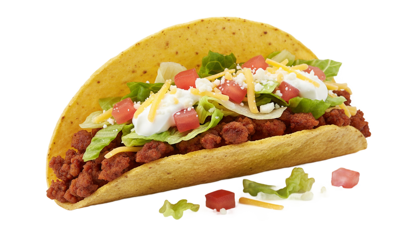 mexican taco png PNG transparent background