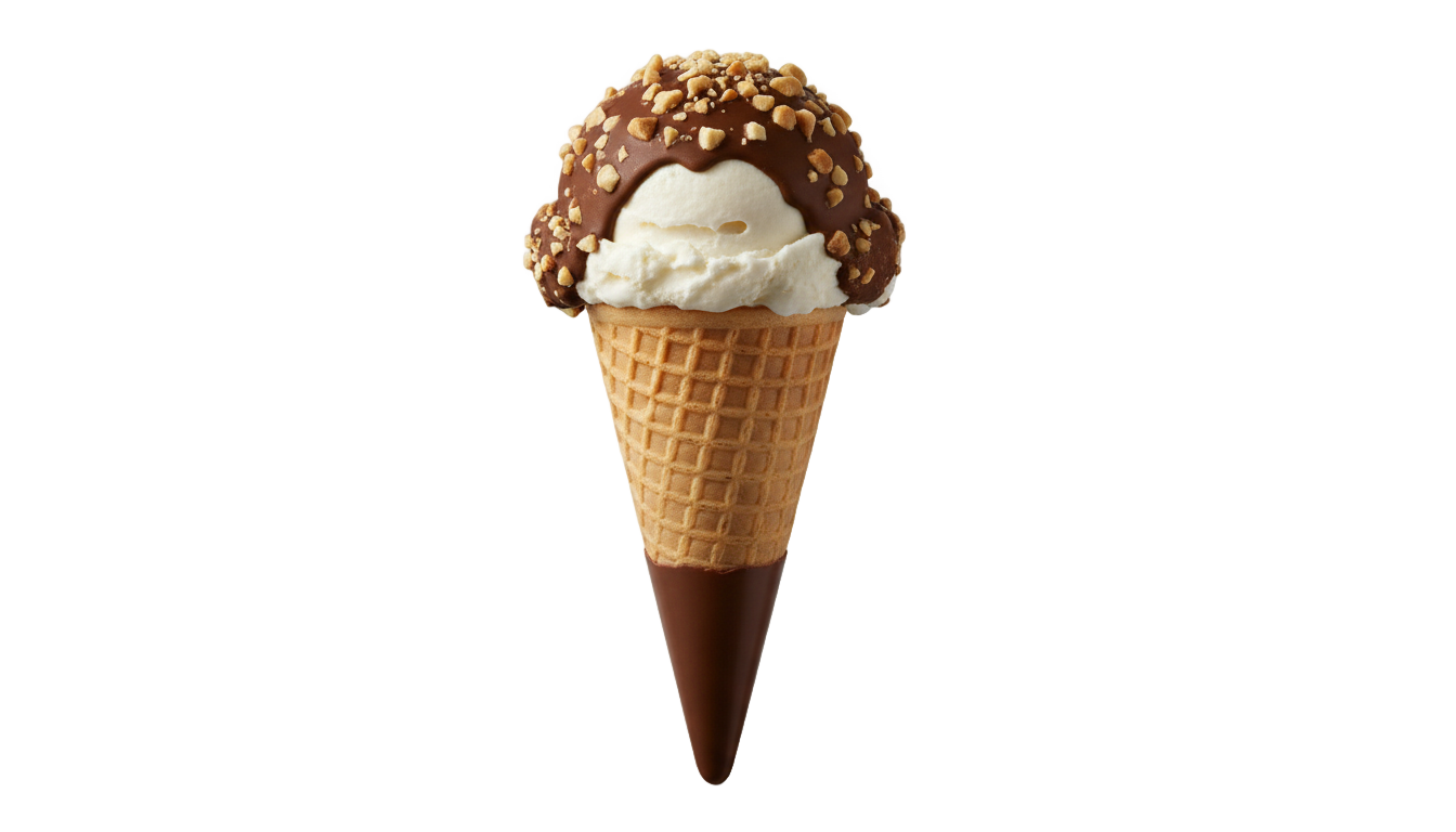 drumstick ice cream png PNG transparent background