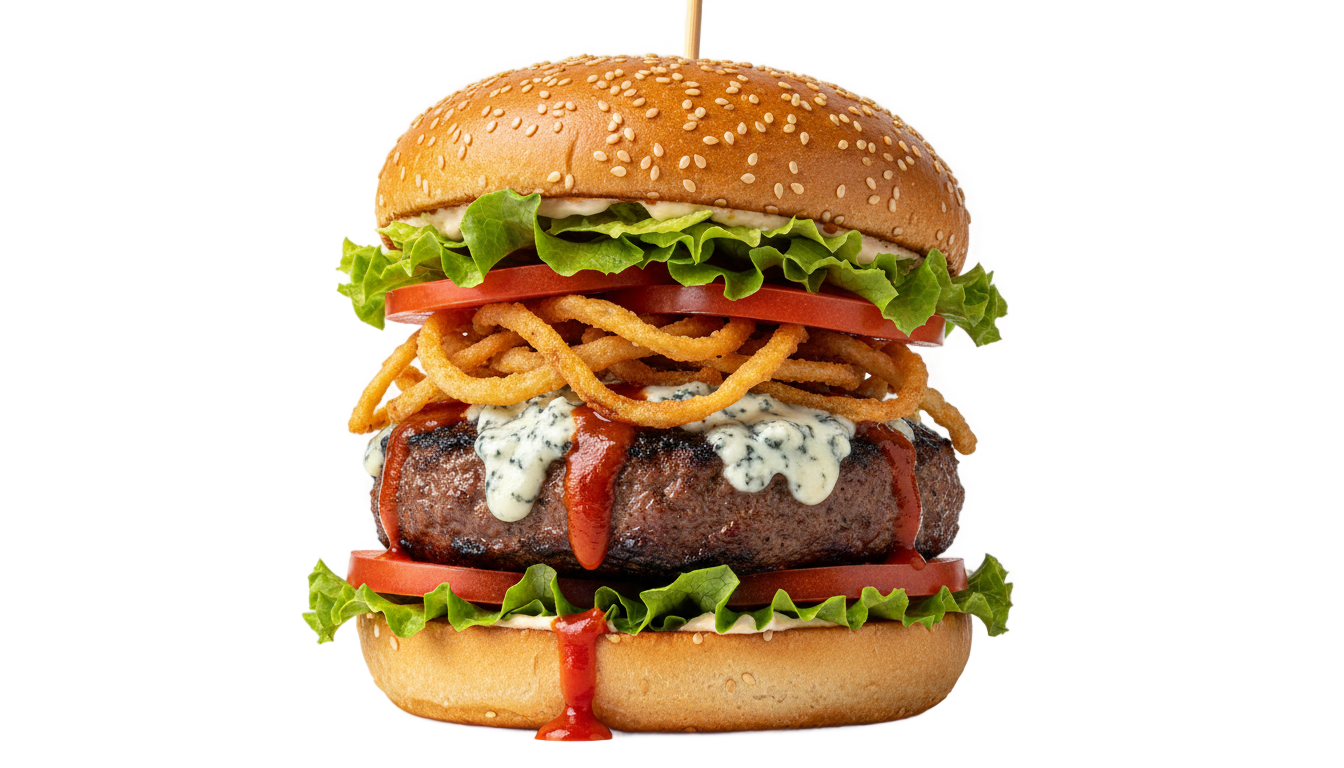 buffalo burger png menu PNG transparent background
