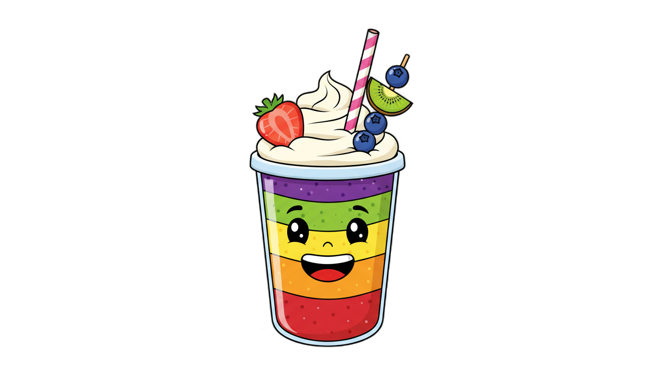 smoothie cartoon png PNG transparent background
