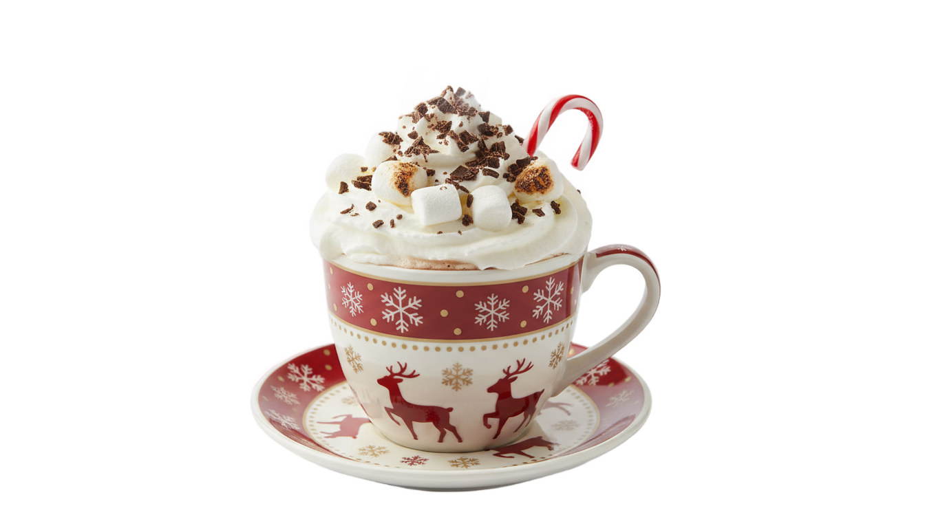 christmas hot chocolate png PNG transparent background