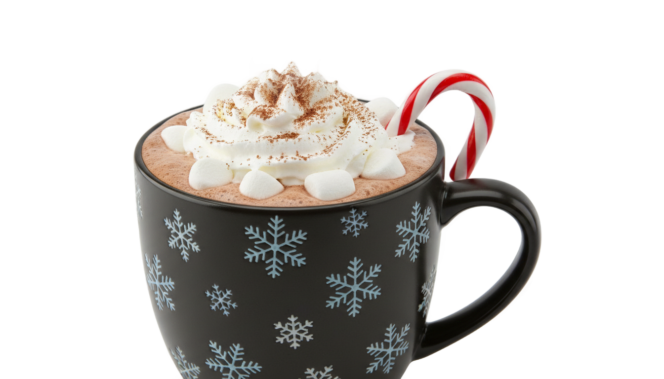 north pole hot chocolate png PNG transparent background