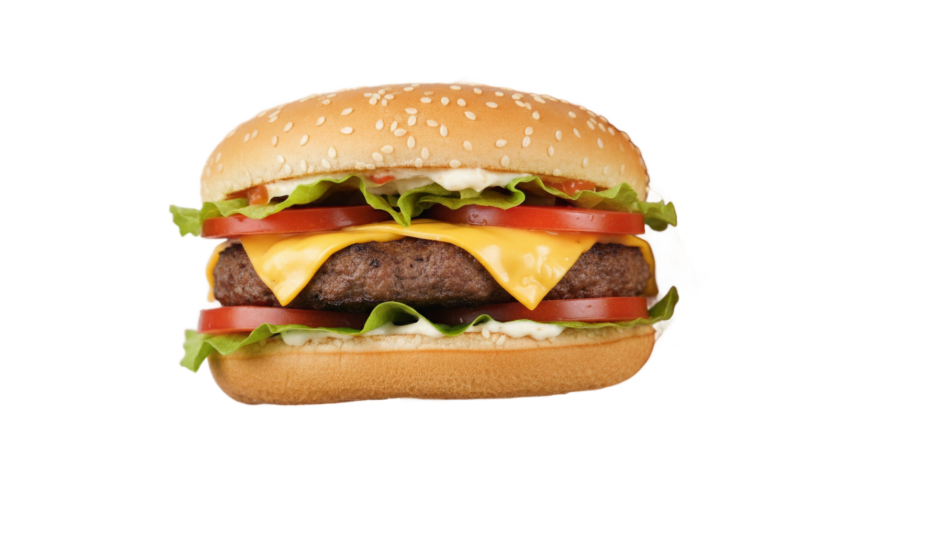 hand holding burger png PNG transparent background