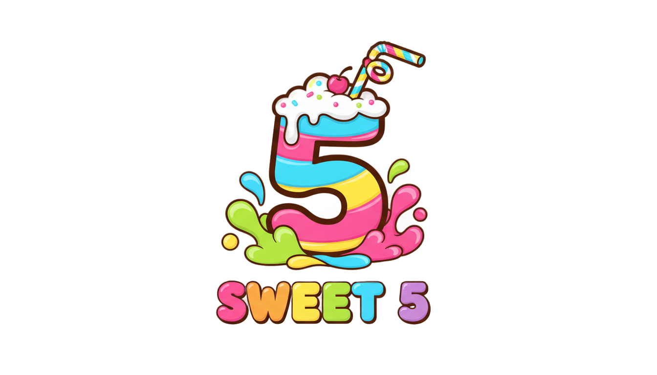 channel 5 milkshake logo png PNG transparent background