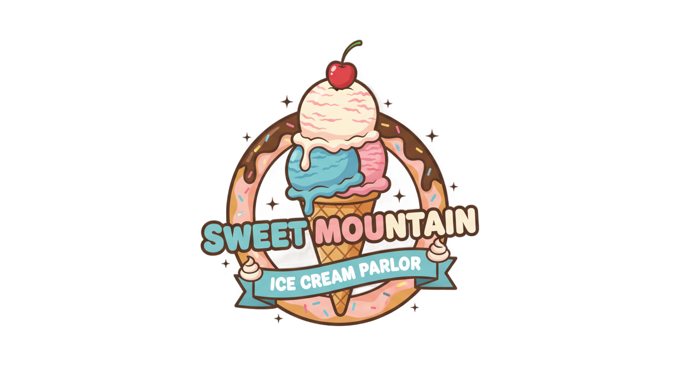 scoops ice cream logo png PNG transparent background