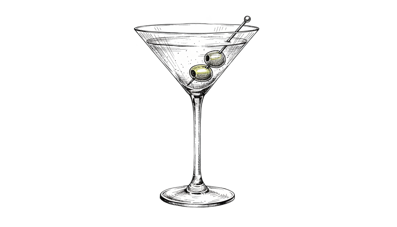 verre cocktail dessin png PNG transparent background