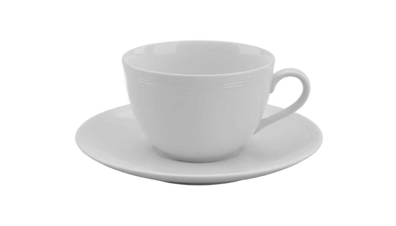 empty tea cup png PNG transparent background