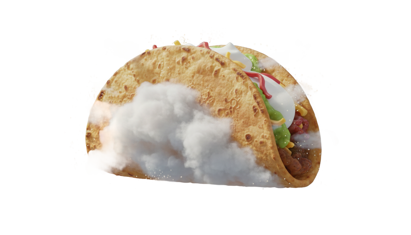 taco cloud png PNG transparent background