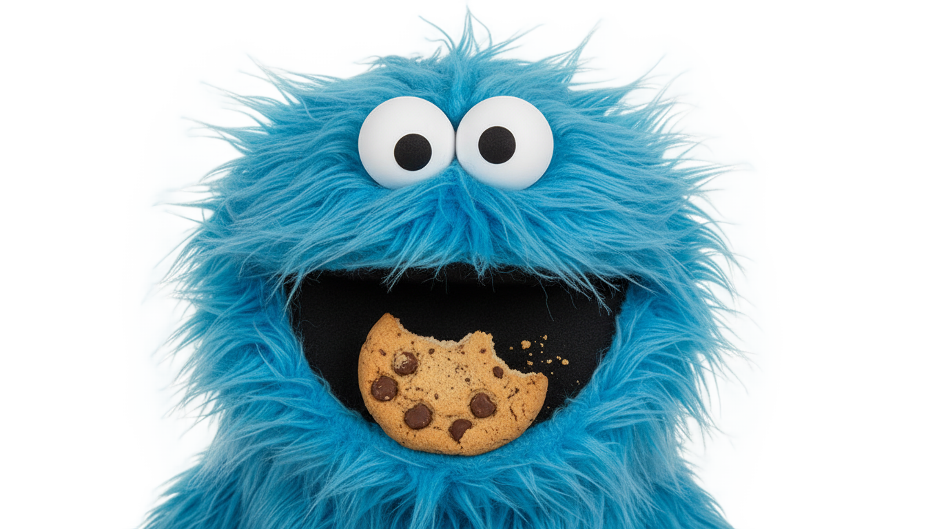 cookie monster logo png PNG transparent background