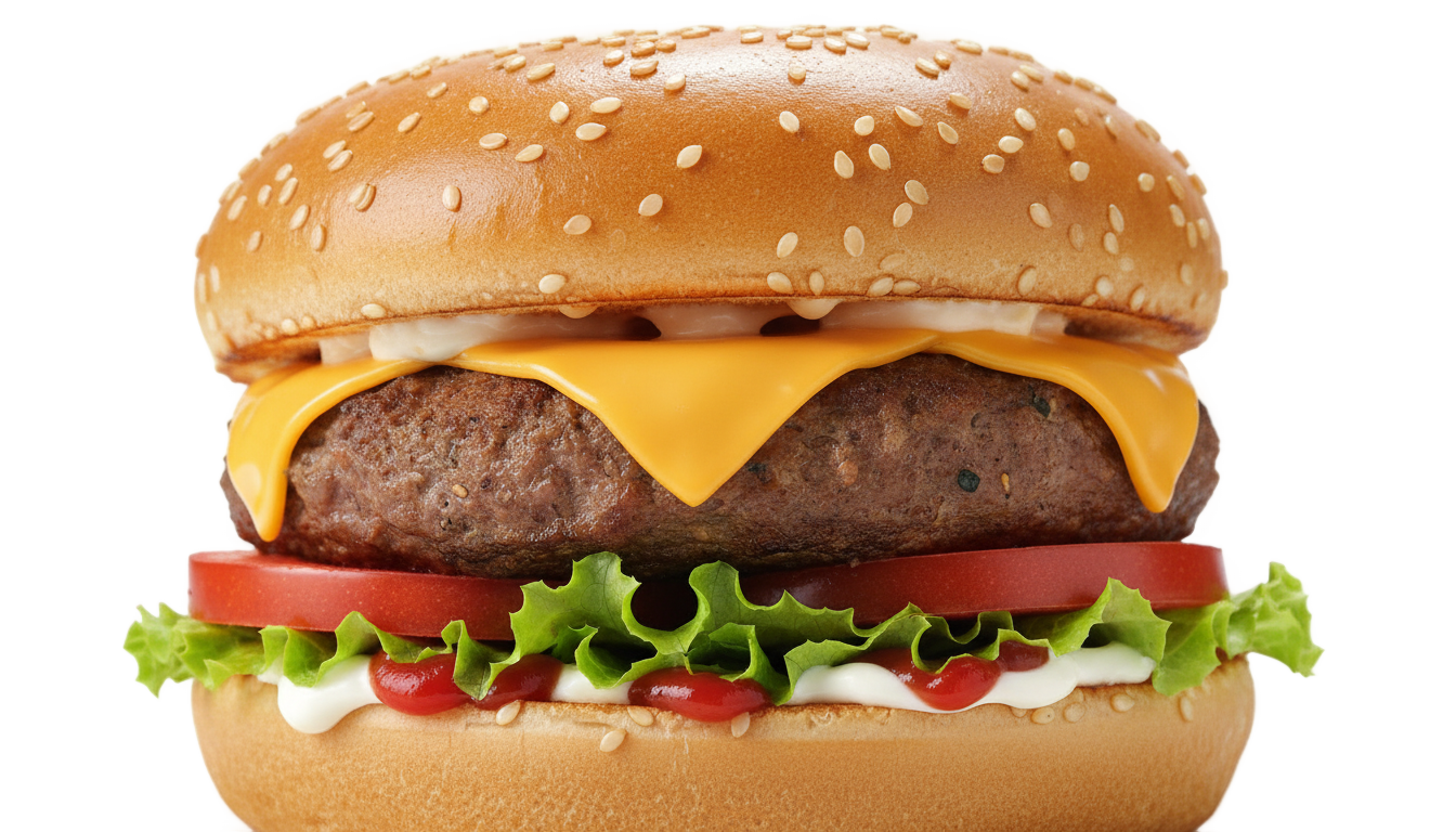 burger cheese png PNG transparent background