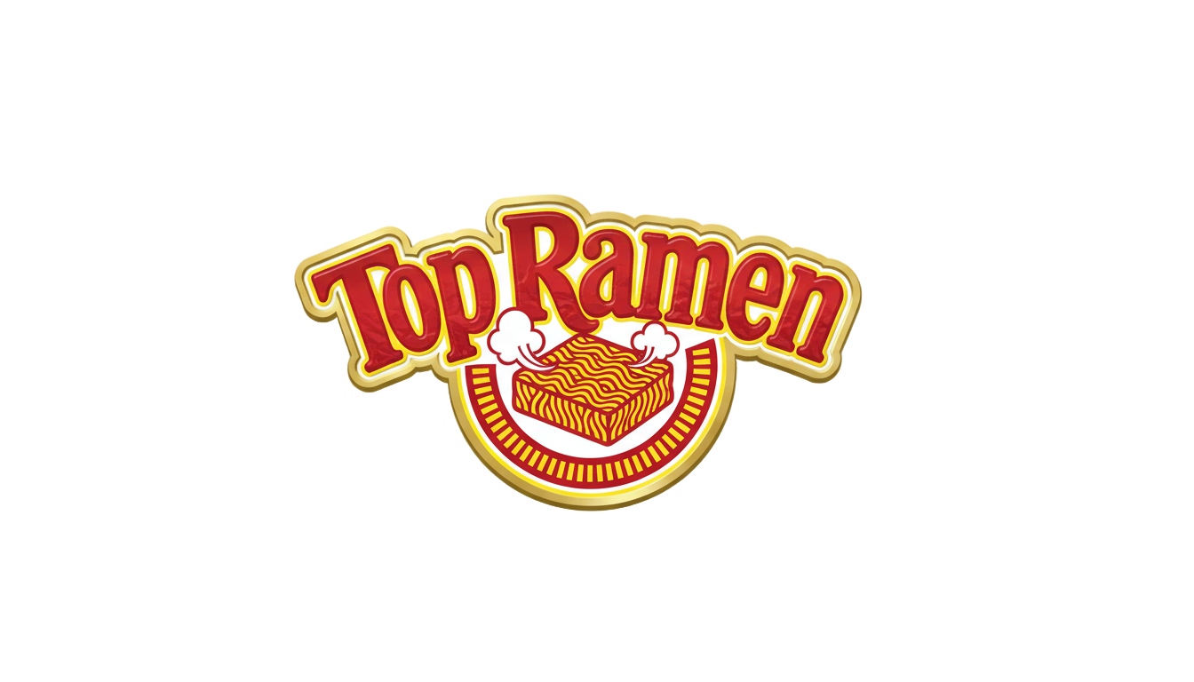 top ramen logo png PNG transparent background