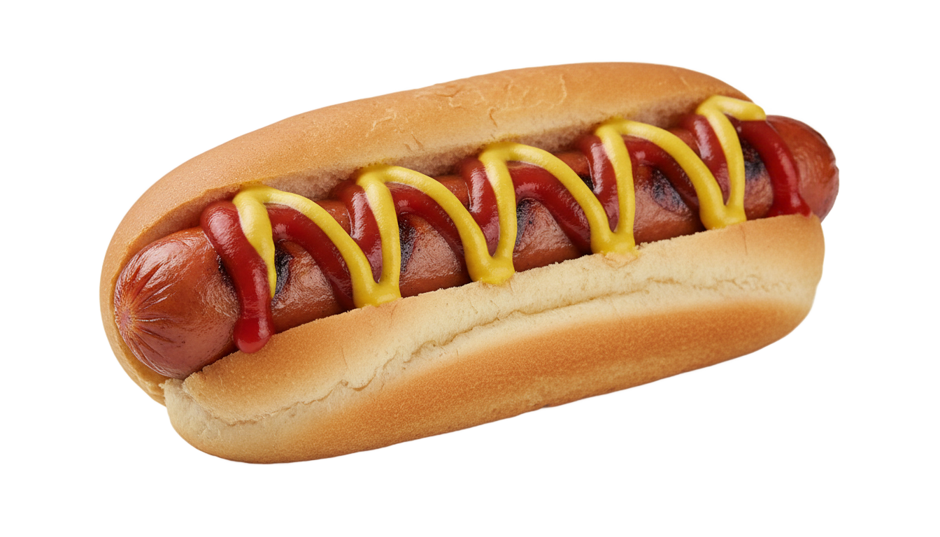 hotdog sandwich png PNG transparent background