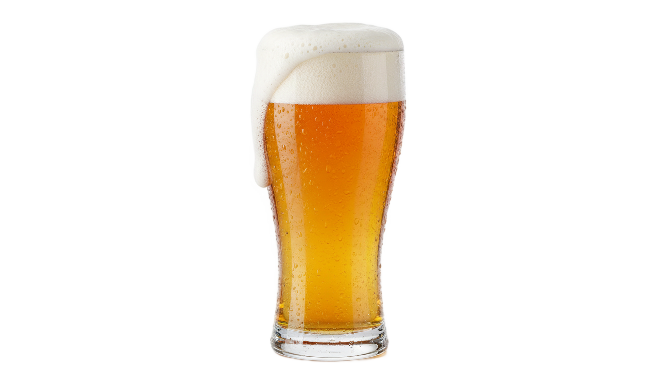 beer pint glass png PNG transparent background