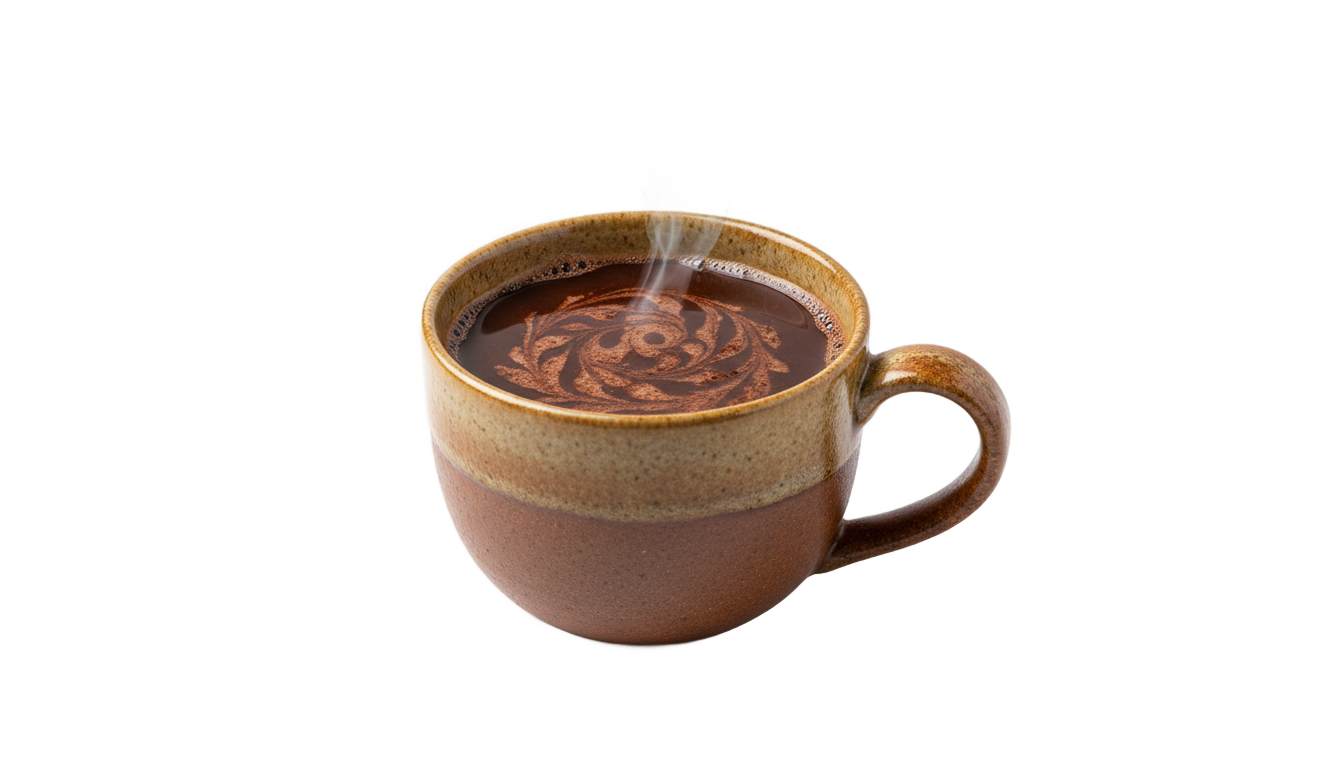 chocolate tea png PNG transparent background
