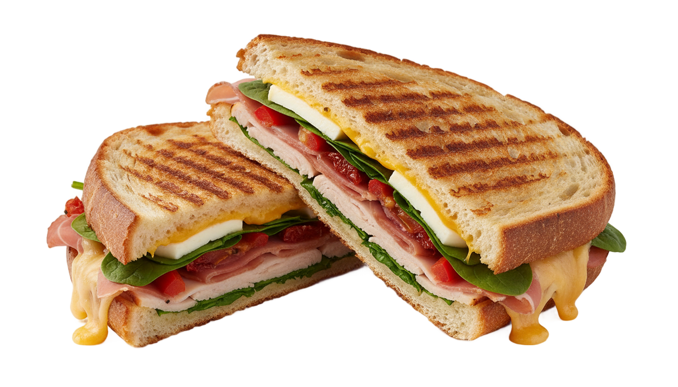grill sandwich png PNG transparent background