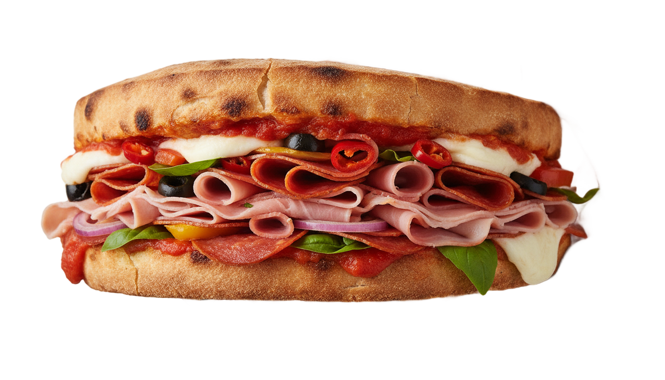 pizza sandwich png PNG transparent background