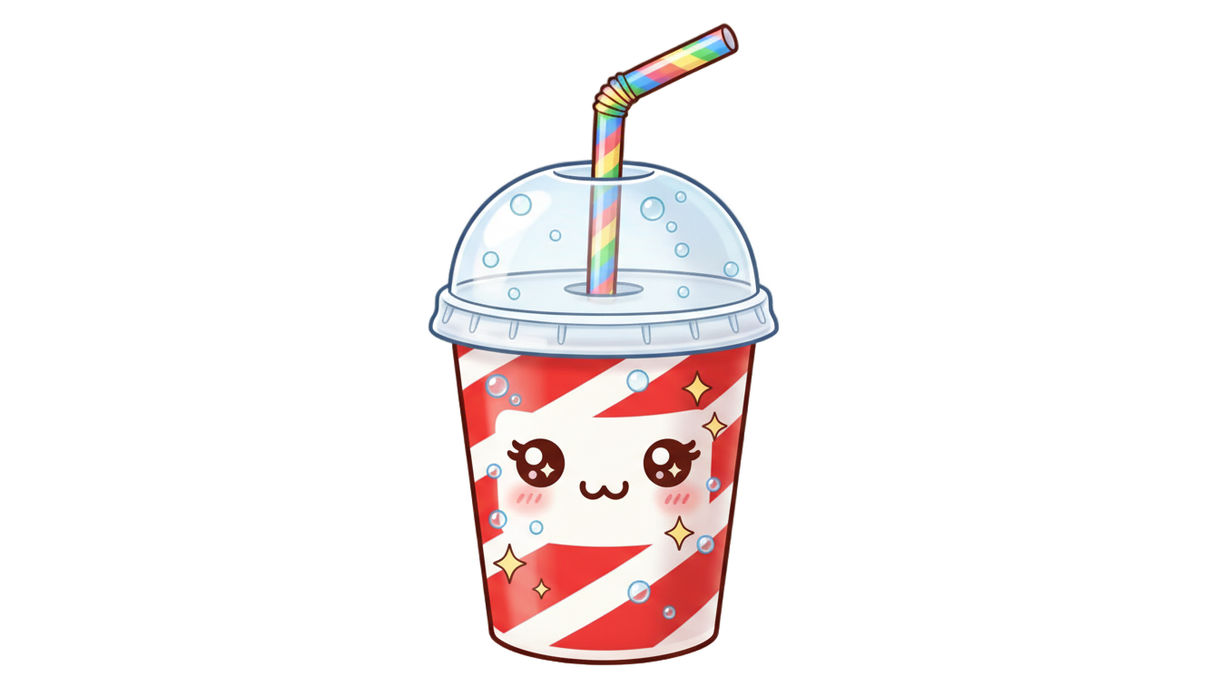 soda emoji png PNG transparent background