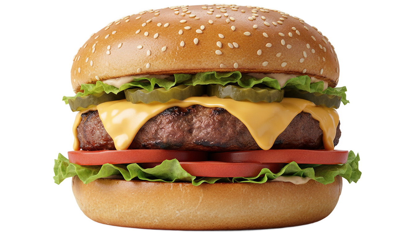 burger photography png PNG transparent background