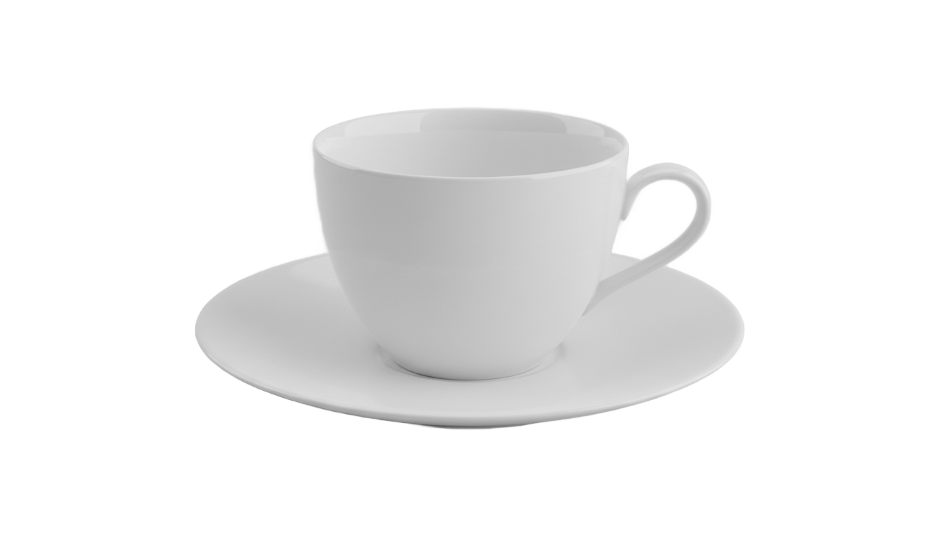 empty tea cup png PNG transparent background