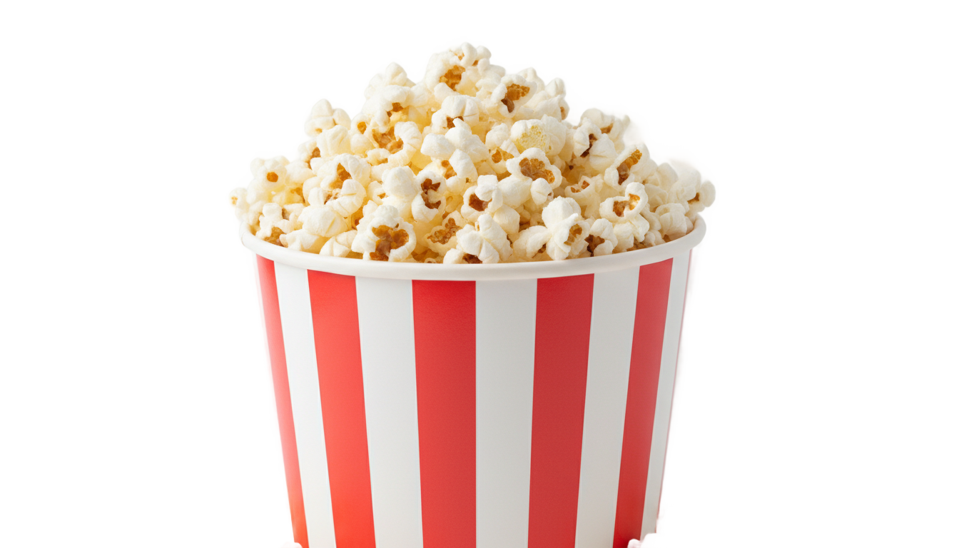 popcorn illustration png PNG transparent background
