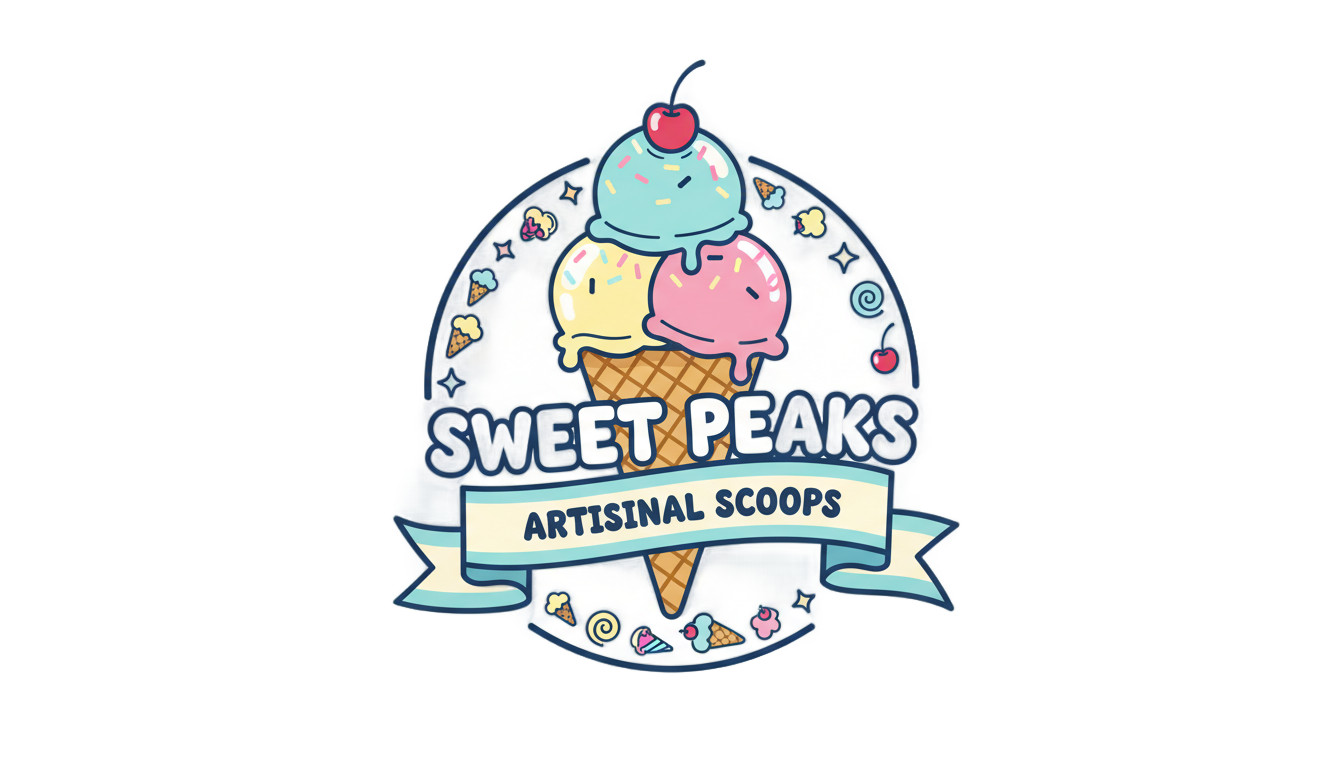 scoops ice cream logo png PNG transparent background