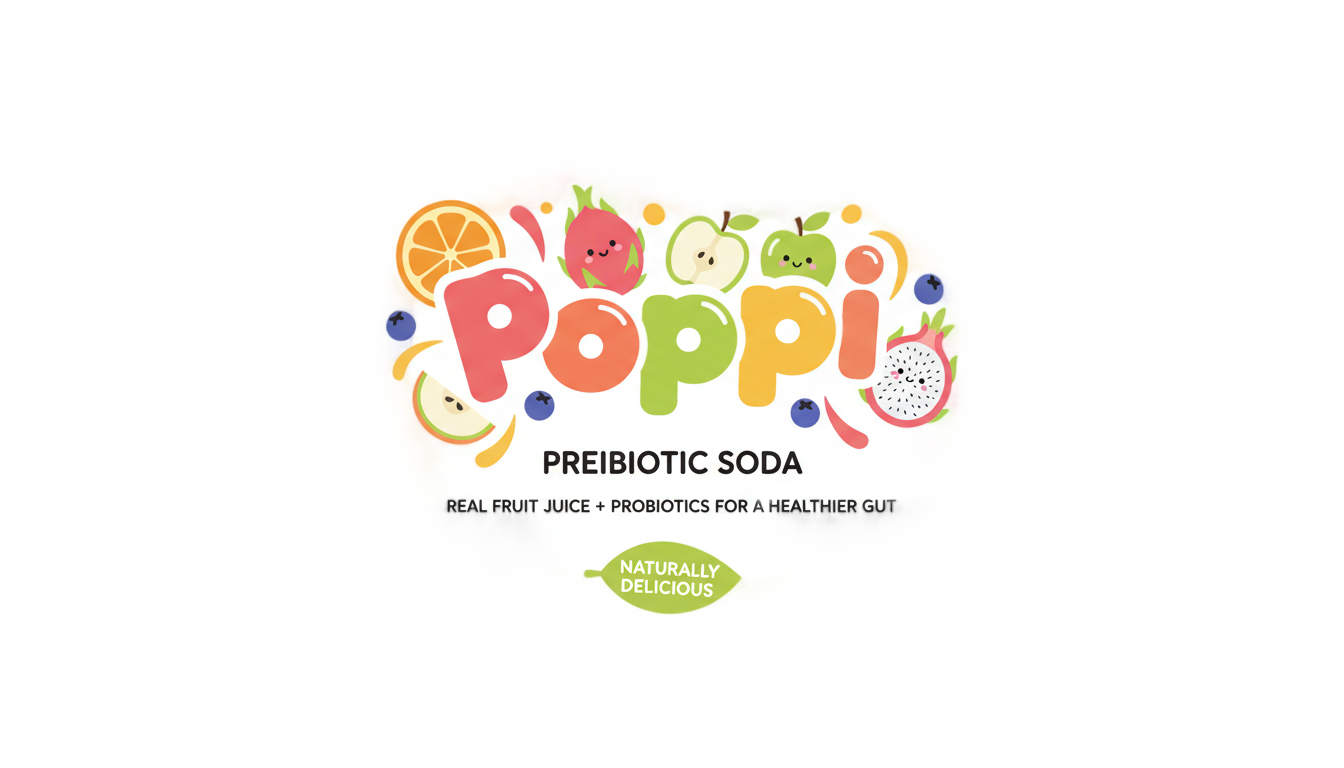 poppi soda logo png PNG transparent background